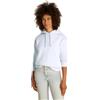 Tommy Hilfiger Donna Felpa con Cappuccio con Logo, Blu (Breezy Blue), S