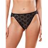 Triumph Donna Amourette Highleg Tai, BLACK