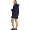 Tommy Hilfiger Donna Parka Cotton Hood Trench, Blu (Desert Sky), 42
