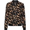VERO MODA Damen Blousonjacke Fly Away Kragen Reißverschluss Leichte Jacke | Cappotto