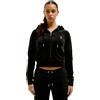 Juicy Couture Felpa con Cappuccio Madison, Nero, L