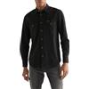 Wrangler Camicia Western da Uomo, Colore Nero risciacquo, 4XL