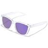 HAWKERS ONE POLARIZED, Occhiali da sole Unisex - Adulto, Raw Nero/Viola Polarizzato, Taglia unica