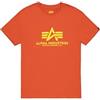 Alpha Industries Basic BL T-Shirt da Uomo Iron Red XXL