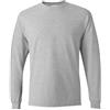 Hanes Essentials Long Sleeve T-Shirt Pack, Crewneck Cotton Tees Camicia Uomo