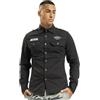 Brandit Luis Vintage Shirt Long Sleeve, Color: black, Size: XXL
