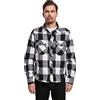 Brandit Check Shirt Long Sleeve, Color: white/blac, Size: L
