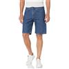 Wrangler Authentics Pantaloncini da Uomo Classici con Cinque Tasche e vestibilità Comoda, Stonewash Scuro, 30