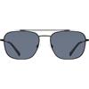NAUTICA Men's Sunglasses N108SP - Matte Black with Gray Lens