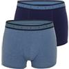 Lovable LVB Set 2 Short Uomo Blu Melange