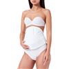 Anita Maternity BabyBelt Fascia, Bianco, 44(Taglia produttore:L 44/46) Donna