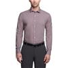 Kenneth Cole New York Unlisted by Kenneth Cole Slim Fit Check Spread Collar Dress Shirt Camicia da Cerimonia Uomo