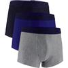 Under Armour Boxer da Uomo Performance Tech da Uomo, Cucitura Interna 7,6 cm, Comfort e Morbidezza per Tutto Il Giorno, Royal Heather - Confezione da 3 Nuclei, Medium