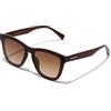 Hawkers DOWNTOWN MAX, Occhiali da sole Unisex - Adulto, Brown Peanut Butter, Taglia unica