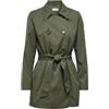 ONLY Onlvalerie Trenchcoat CC Otw Impermeabile, Grape Leaf, XS Donna