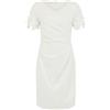 APART Fashion Apart Elegante Abito Tubino con Maniche Floreali