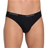 sloggi men Basic Mini 2p, Slip Uomo, Nero (Black), 7