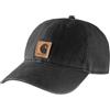 Carhartt Herren Canvas Cap Baseballkappe, Schwarz, Einheitsgröße