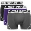 DIM Boxer sportivo da uomo - Set di 3 | Microfibra traspirante ad asciugatura rapida | Sostegno e termoregolazione ottimali