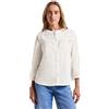 Street One 3411818 Blusa in Cotone con Dettagli, Bianco Sporco, 42 Donna