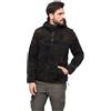 Brandit Teddy Windbreaker Uomo Giacca a Vento Nero 100% Poliestere