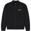 Wrangler - Felpa Uomo - vestibilità Regular - Funnel Neck Zip - Blu Marino
