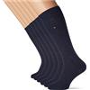 Tommy Hilfiger Classic, Calzini Uomo, Navy 561, 47-49 (Pacco da 6)