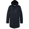 Schott NYC Kalvin - Giacca lunga con cerniera, da adulto, colore: blu