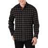 Amazon Essentials Uomo Camicia in Flanella a Maniche Lunghe