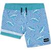 Hurley Costume da Bagno Pull-On Bambino, Blu, 8-10 Anni