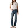 Levi's 724 High Rise Straight, Jeans Donna, Ankle Time, 24W / 28L