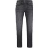JACK & JONES Jeans da Uomo Affusolati Fit Plus Size JJIMIKE JJORIGINALI SQ 270 Noos Pls Tapered Fit Jeans, Denim Nero, 42W x 30L
