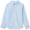 Amazon Essentials Camicia Oxford Button-Down a Maniche Lunghe Bambini e ragazzi, Blu Chiaro, 5 anni