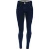 FREDDY Pantalone WR.up Superskinny Vita E Lunghezza Regular in Jersey Denim Scuro Jeans Donna