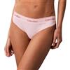 Calvin Klein Donna Perizoma Thong Elasticizzato, Rosa (Potpourri), XL