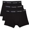 Calvin Klein Uomo Pantaloncini Boxer Confezione da 3 Intimo, Nero (Black W Black WB), L