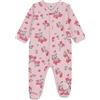 Petit Bateau Pigiama da Bambino in tubico con Stampa Floreale A0dse01, Abbigliamento da Notte per neonata, Confezione da 1, Rosa Multicolore, 24 Mesi