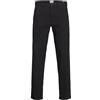 JACK & JONES Jpstkane Jjbarret Cinese Noos Pantaloni, Nero, 31 W x 32 L Uomini, Nero, 31W x 32L