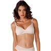 Lovable Reggiseno Senza Ferretto in Microfibra | Coppe Invisibili Senza Cuciture | Supporto Naturale Dual Beauty System | Millenium Equilibre Donna, Skin, 36 / 4B
