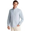 Tommy Hilfiger Uomo Camicia Flex Poplin Classic Regular Fit, Multicolore (Nouveau Green/Multi), XS