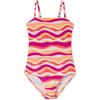 Schiesser Aqua Kids Girls Costume Intero, Rosso Acceso, 176 Bambine e Ragazze