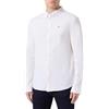 Tommy Jeans Tjm Slim Stretch Oxford Shirt Dm0dm09594, Camicia Uomo, Bianco (Ancient White), XS