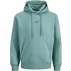 JACK & JONES Jjcorp Graphic Sweat Hood Noos, Blu Minerale, S