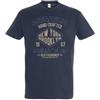 AMERICAN COLLEGE USA, T-Shirt, Camicia, Uomo, Donna, Polo, Felpe, Casual, Sportive, Stampate, Abbigliamento, Unisex, Adulto, Modello AC210 Azul, Taglia M