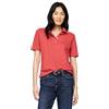 Tommy Hilfiger Donna Maglietta Polo Maniche Corte Regular Fit, Rosso (Terra Red), XXS