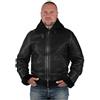 Schott NYC LC1259, Giacca di Pelle Uomo, Nero (Black), XL
