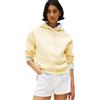 Tommy Hilfiger Donna Felpa con Cappuccio con Logo, Giallo (Frozen Custard), XS