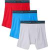 FRUIT OF THE LOOM - Boxer da uomo Cotton Mesh - Assorted Color - Boxer Brief XL