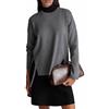 United Colors of Benetton Maglia G/C M/L 17Q3D10F9 Maglione, Grigio, XL Donna