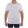 Tommy Hilfiger T-Shirt Maniche Corte Uomo Scollo Rotondo, Bianco (White), S